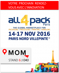 MOM a ALL4PACK avec Virtual Packaging Line