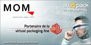 MOM Packaging, partenaire de la Virtual Packaging Line