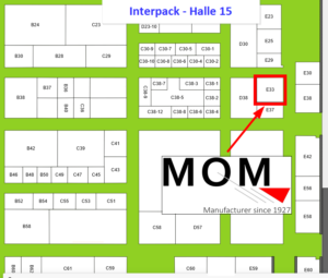 MOM Packaging : a manufacturer of filling machines at Interpack