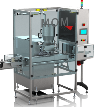 Servodriver stroke filling machine for viscous product by MOM Packaging
