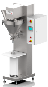 Semi-automatic machines to fill bags and packagin of all kind of powder : dusty, freeflowing, sticky,...