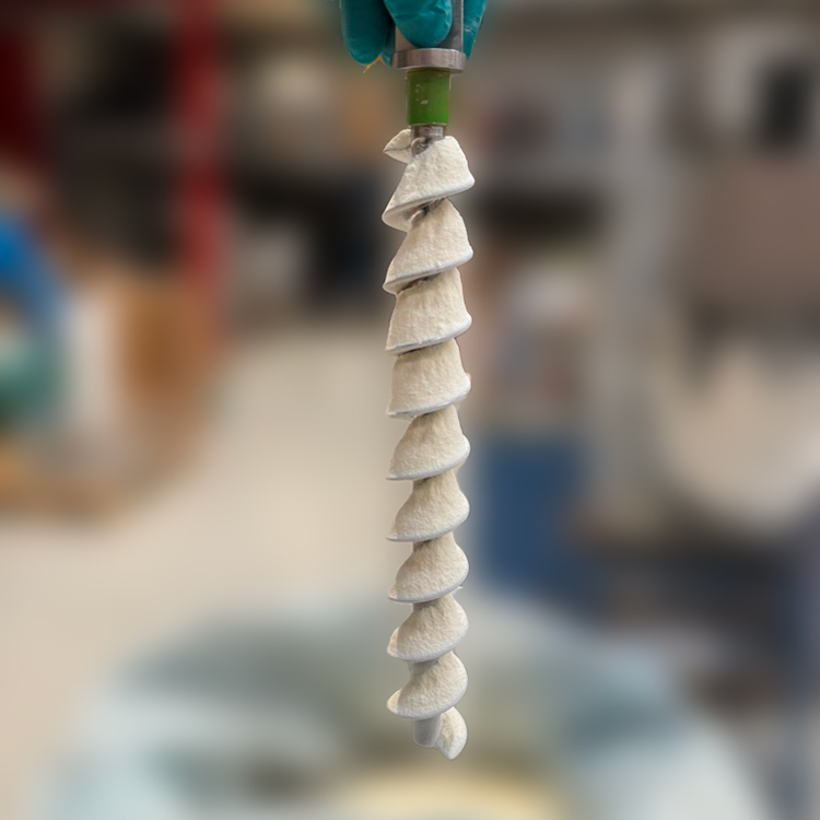 Caractérisation produit pour machine industrielle de remplissage de poudre collagène